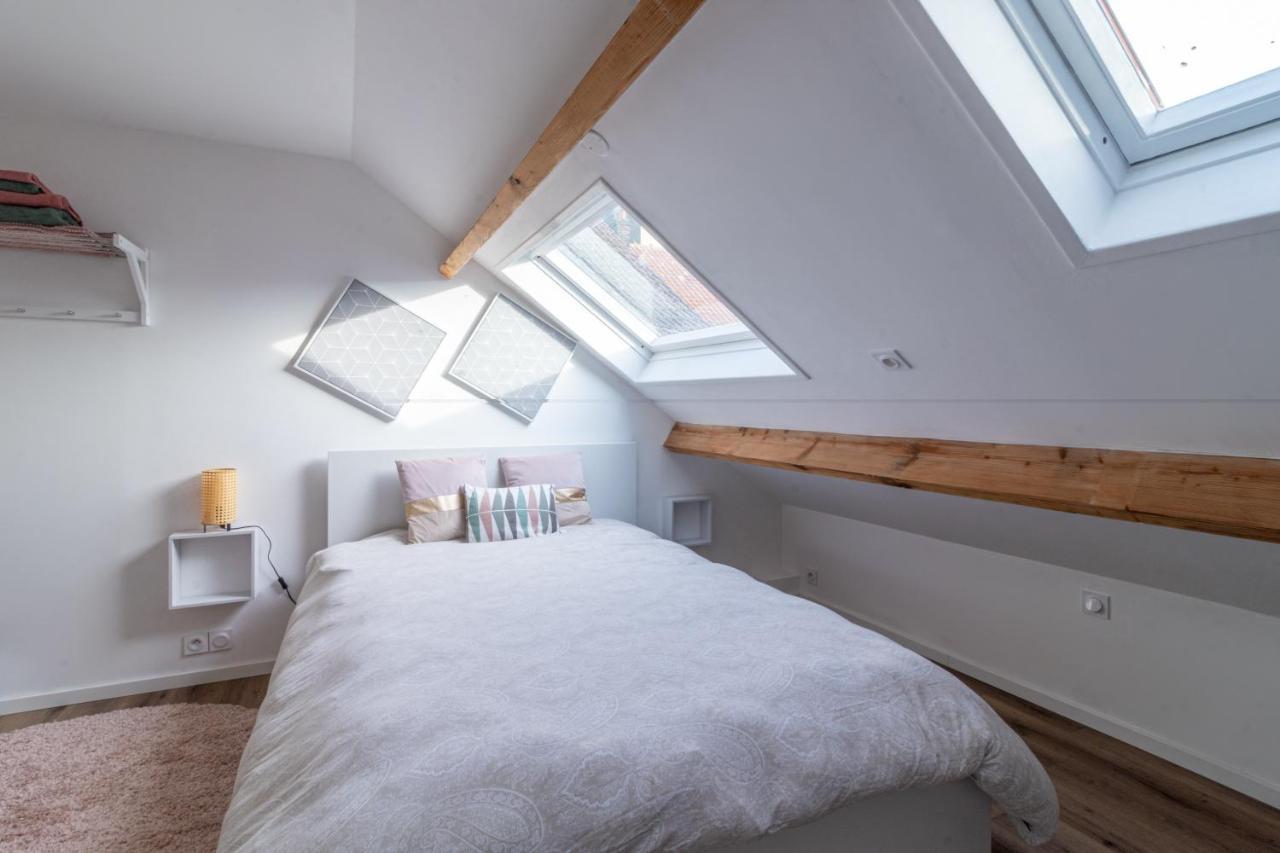 Apartamento De Fil En Aiguille - Duplex Pour 4 A Calais Exterior foto